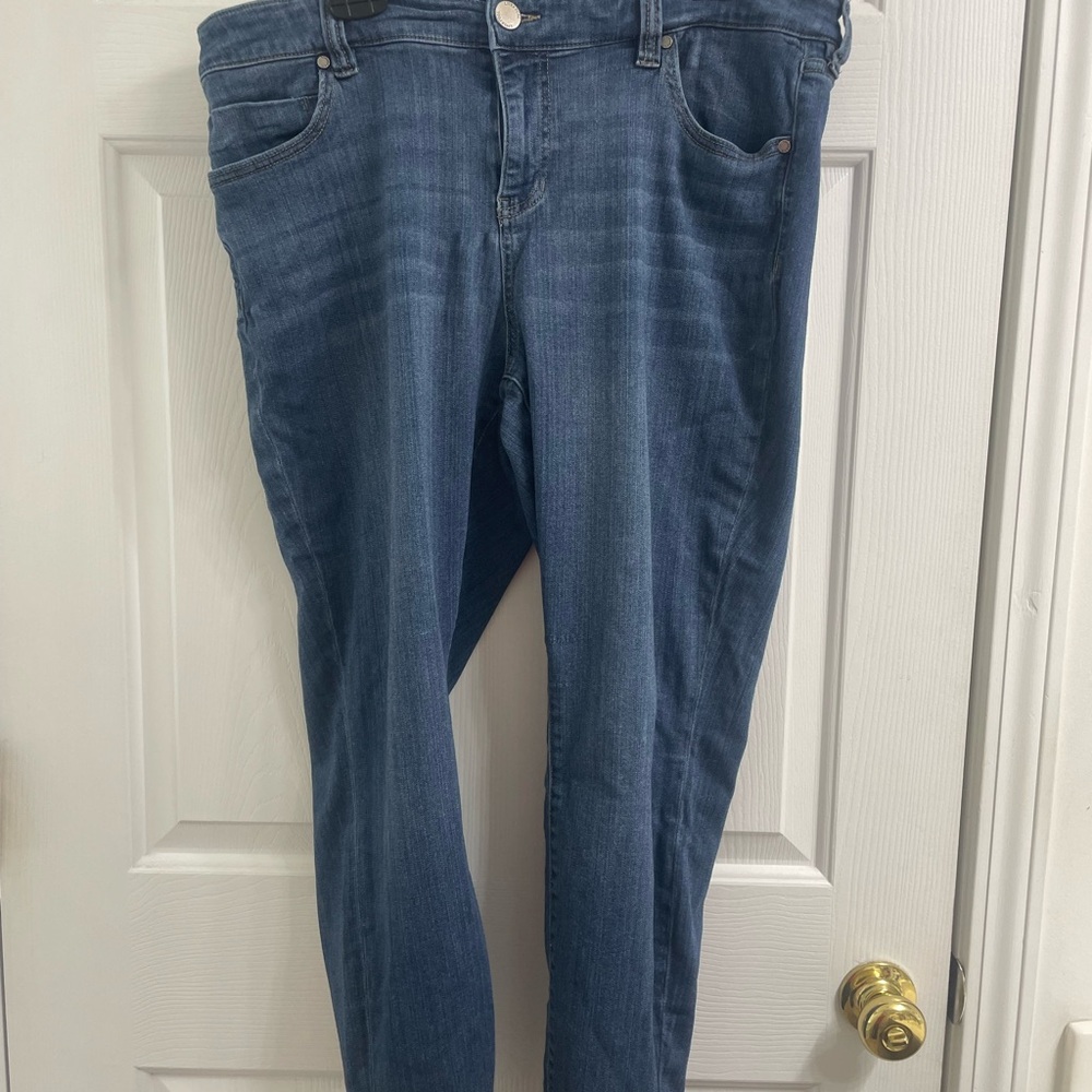 18W Liverpool Women's Classic Blue Skinny Jeans